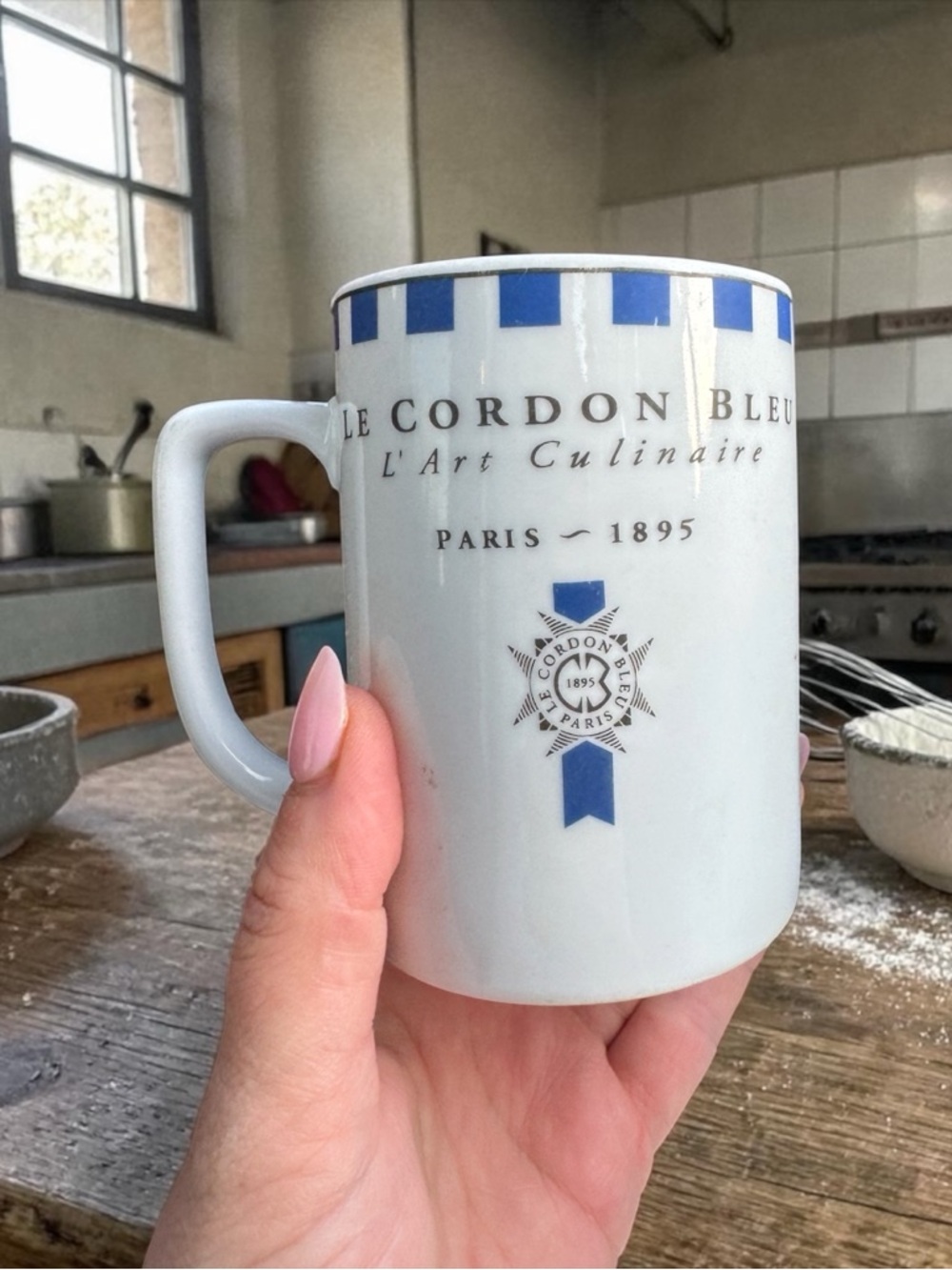 Le Cordon Bleu Culinary Academy Vintage Ceramic Coffee Mug